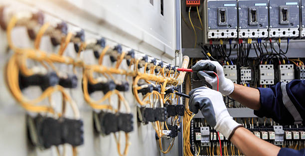 Professional Electrician technician working in Park Forest Village, PA